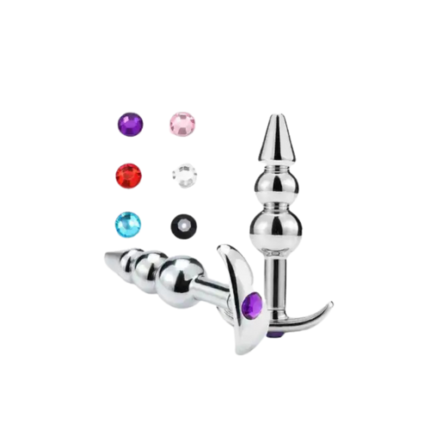 3 Beads Stainless Steel Anal Plug