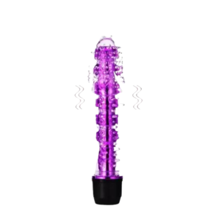 Crystal G-Spot Single Massager With Barbed For Female 1