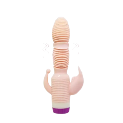 Multi-speed Triple Stimulation Clitoris G Spot Vibrator 1