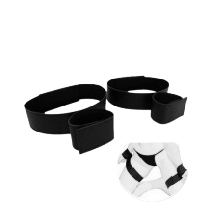 Nylon Bondage Handcuff Wrist & Ankle Cuffs Kit 1