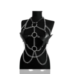 Sexy Star Metal Chain Crop Top Body Harness Women 1