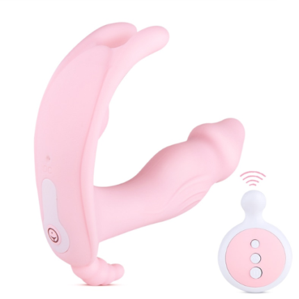 Wearable butterfly dildo vibrator 1